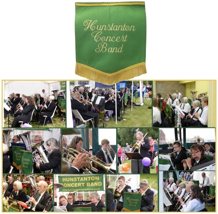 Hunstanton Concert Band - August 2017(Montage Tony Foster)