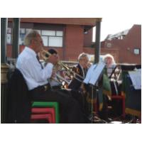 The Bandstand, Hunstanton - 5th September, 2010Three chairs for Alf conducting from the 1st Trumpet!Photo Jan Foster