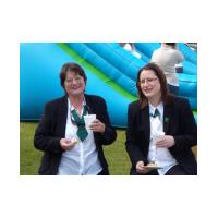 Marion Shaw and Cathy Brooke - Glebe House School Fête - 16th May, 2010 - Photo Jan Foster